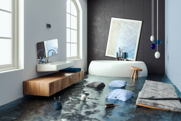 Water damage restoration process in Santa Barbara, CA